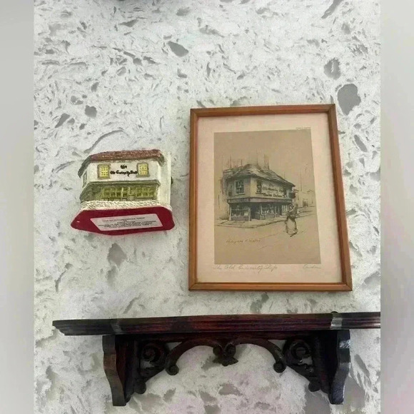 BUNDLE David Winter Old Curiosity Shop Very Early Rare Piece With Windows 1980 - Picture 10 of 10